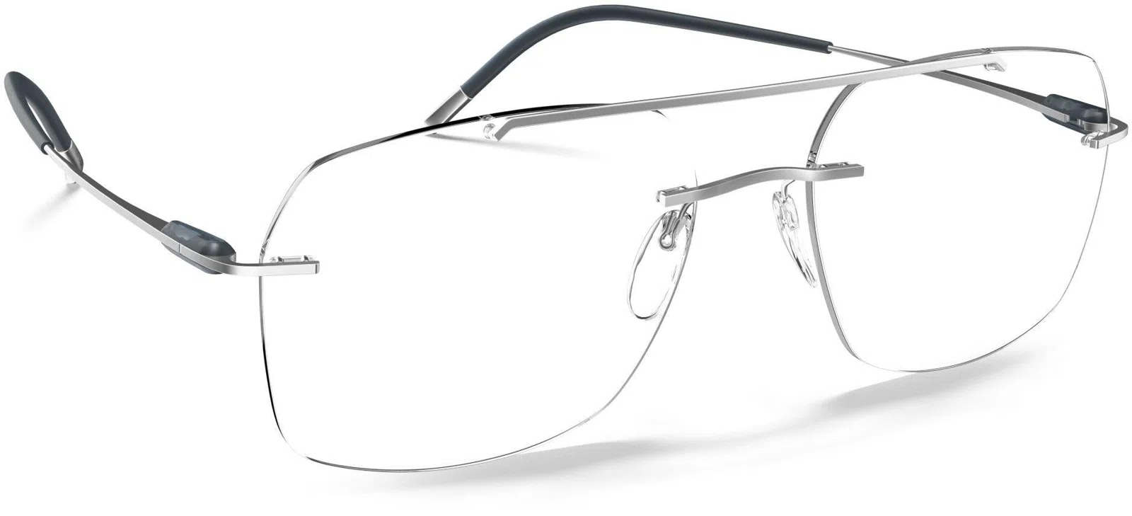 Silhouette Purist Chassis Rimless 5561 Eyeglasses - view 2
